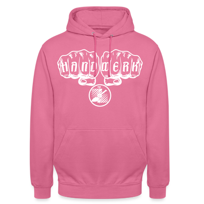 Unisex Hoodie "Fliesenleger" Pink Unisex Hoodie