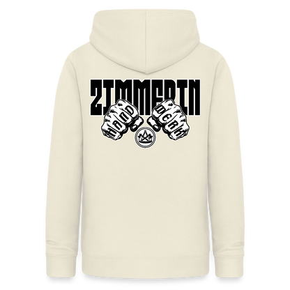 Frauen Hoodie "Zimmerin" (beidseitig beruckt) Vanille-Milchshake Frauen Hoodie