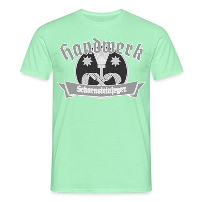 Unisex T-Shirt "Schornsteinfeger" Mintgrün Männer T-Shirt