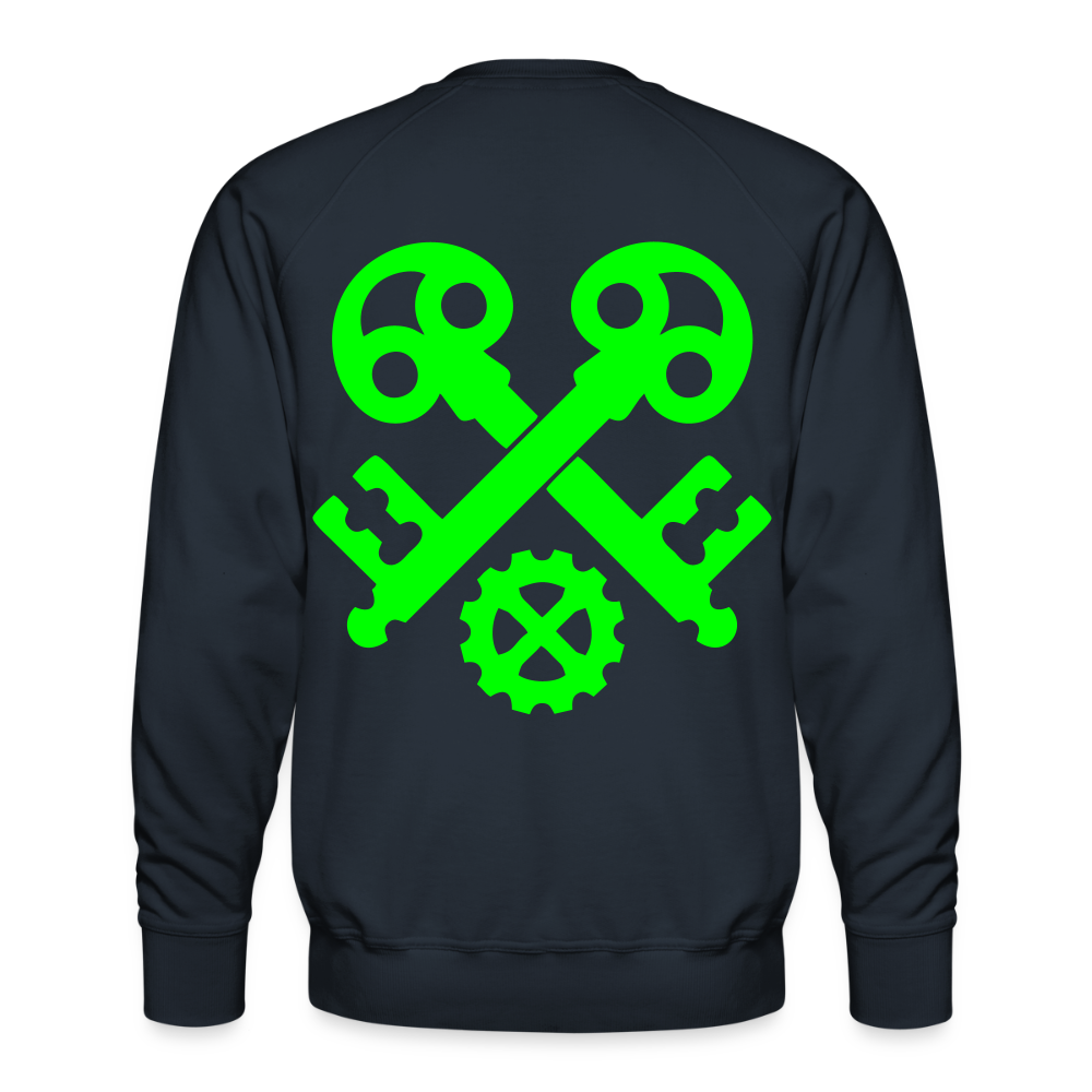 Unisex Premium Pullover "Schlosser" neongrün Männer Premium Pullover