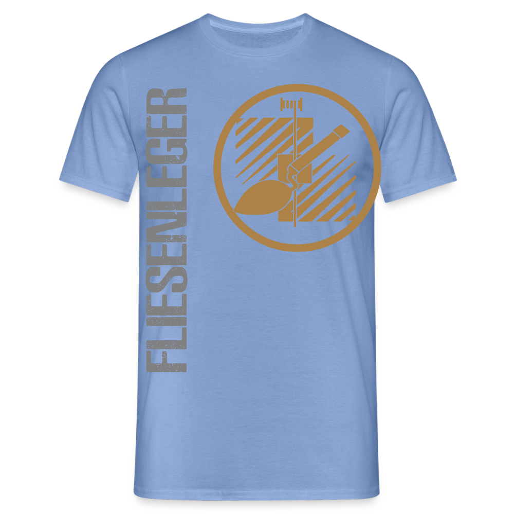 Unisex T-Shirt "Fliesenleger" carolina blue Männer T-Shirt