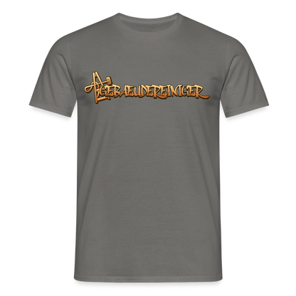 Unisex T-Shirt "Gebäudereiniger" Graphit Männer T-Shirt