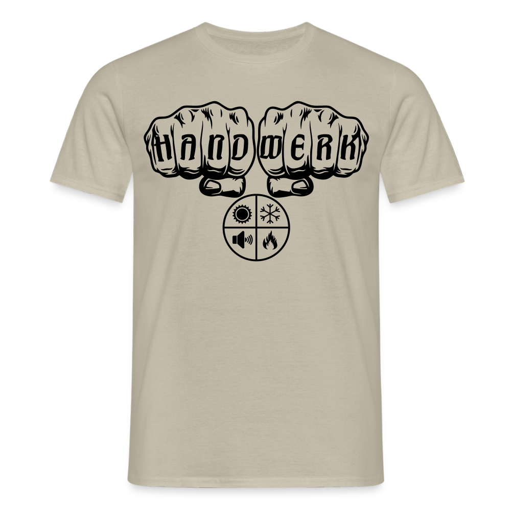 Unisex T-Shirt "Isolierer" Sandbeige Männer T-Shirt
