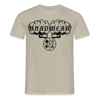 Unisex T-Shirt "Isolierer" Sandbeige Männer T-Shirt