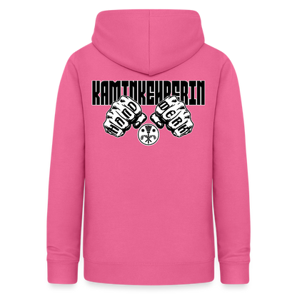 Frauen Hoodie "Kaminkehrerin" (beidseitig beruckt) Pink Frauen Hoodie