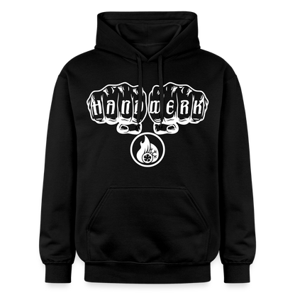 Gildan Unisex Softstyle® "Klimatechniker" Schwarz Gildan Unisex Softstyle® Midweight Hoodie