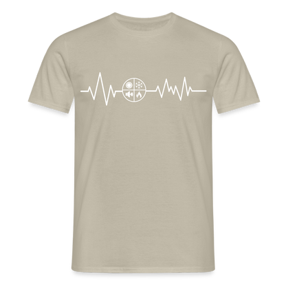 Unisex T-Shirt "Isolierer" Sandbeige Männer T-Shirt