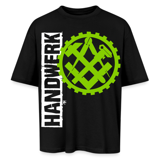 Oversized Unisex T-Shirt "Mechaniker" Schwarz Oversized Unisex T-Shirt