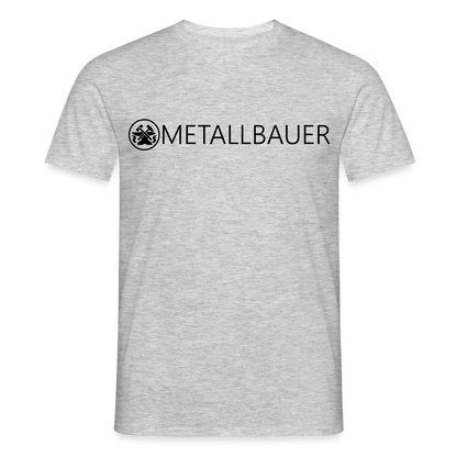 Unisex T-Shirt "Metallbauer" Grau meliert Männer T-Shirt