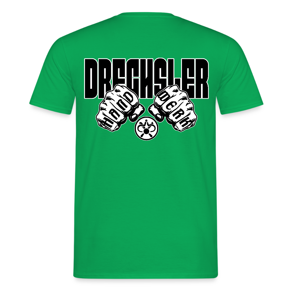 Unisex T-Shirt "Drechsler" (beidseitig bedruckt) - Kelly Green
