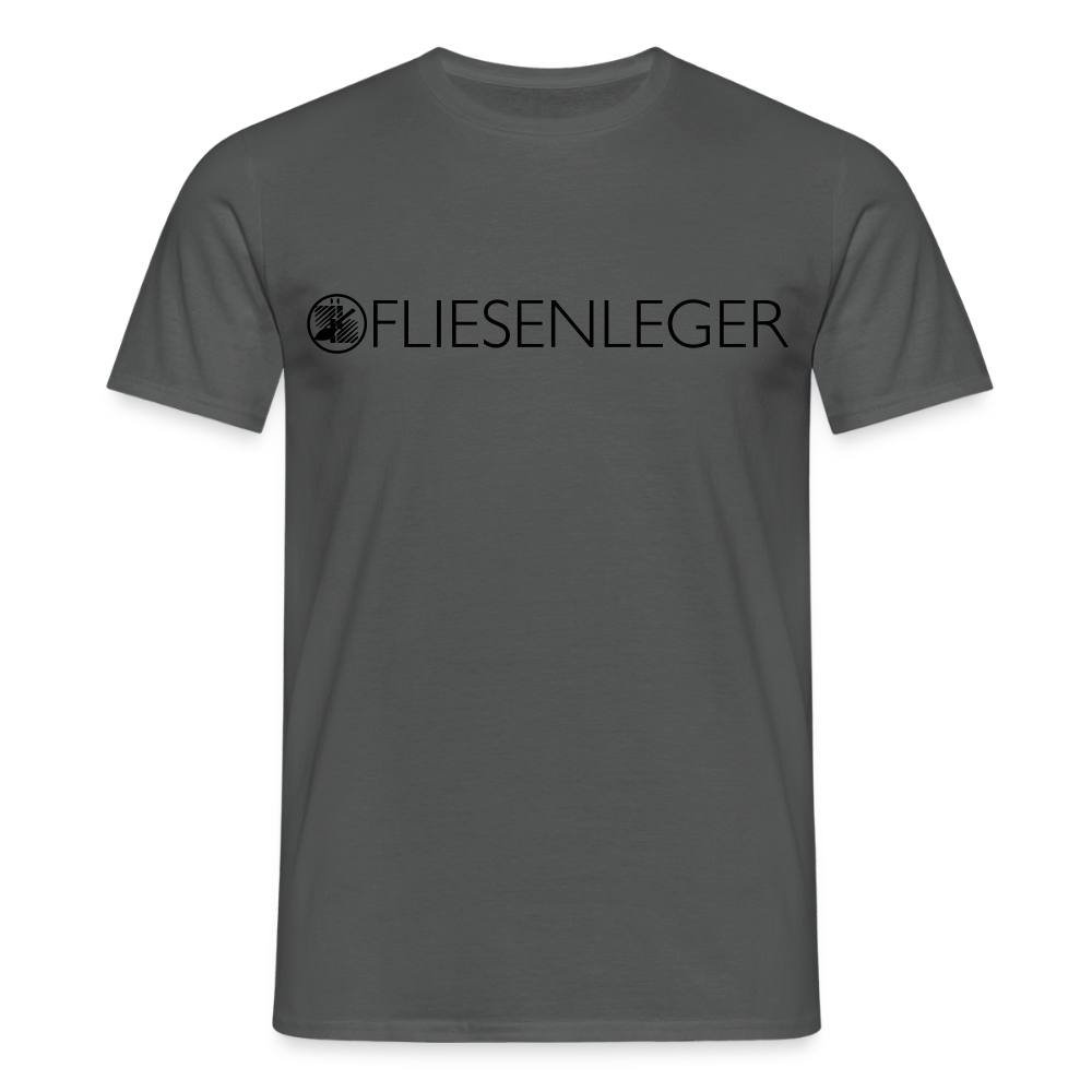 Unisex T-Shirt "Fliesenleger" Anthrazit Männer T-Shirt