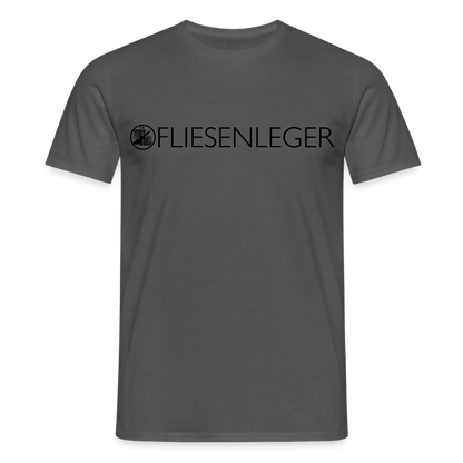 Unisex T-Shirt "Fliesenleger" Anthrazit Männer T-Shirt