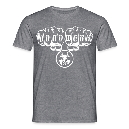 Unisex T-Shirt "Metzger" Graphit meliert Männer T-Shirt