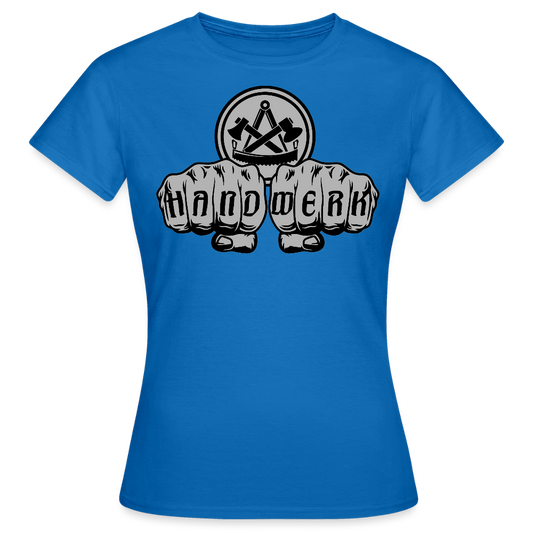 Frauen T-Shirt "Zimmermann" - Royalblau
