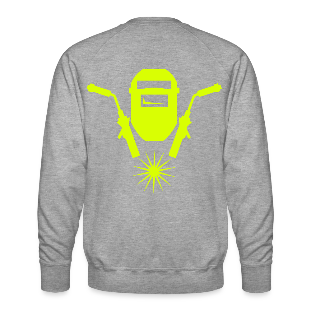 Unisex Premium Pullover "Metallbauer" neongelb Männer Premium Pullover