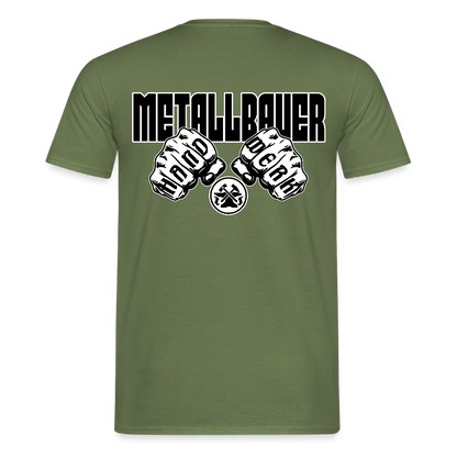 Unisex T-Shirt "Metallbauer" Militärgrün Männer T-Shirt