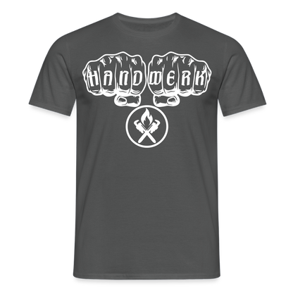 Unisex T-Shirt "Heizungsbauer" Anthrazit Männer T-Shirt