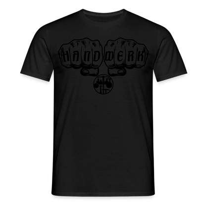 Unisex T-Shirt "Strassenbauer" Schwarz Männer T-Shirt