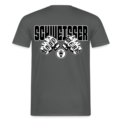 Unisex T-Shirt "Schweisser" Anthrazit Männer T-Shirt