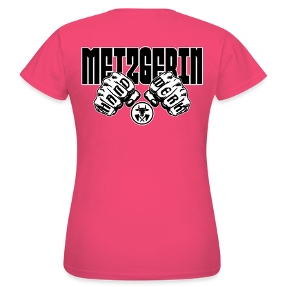 Frauen T-Shirt "Metzgerin" (beidseitig bedruckt) Azalea Frauen T-Shirt