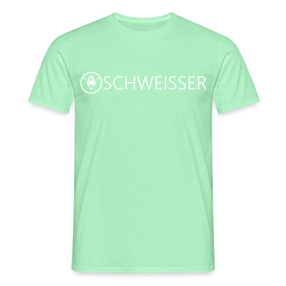 Unisex T-Shirt "Schweisser" Mintgrün Männer T-Shirt