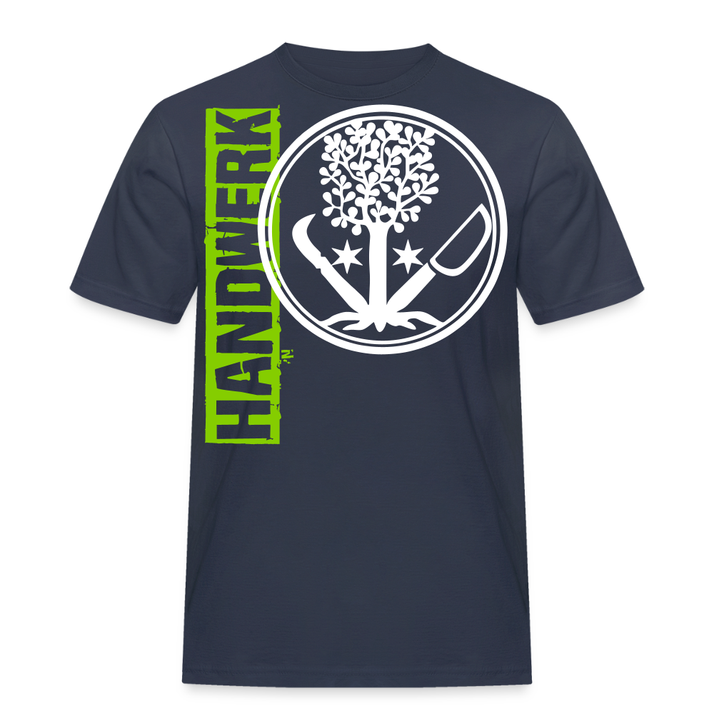Unisex Workwear T-Shirt "GaLaBauer" Navy Männer Workwear T-Shirt