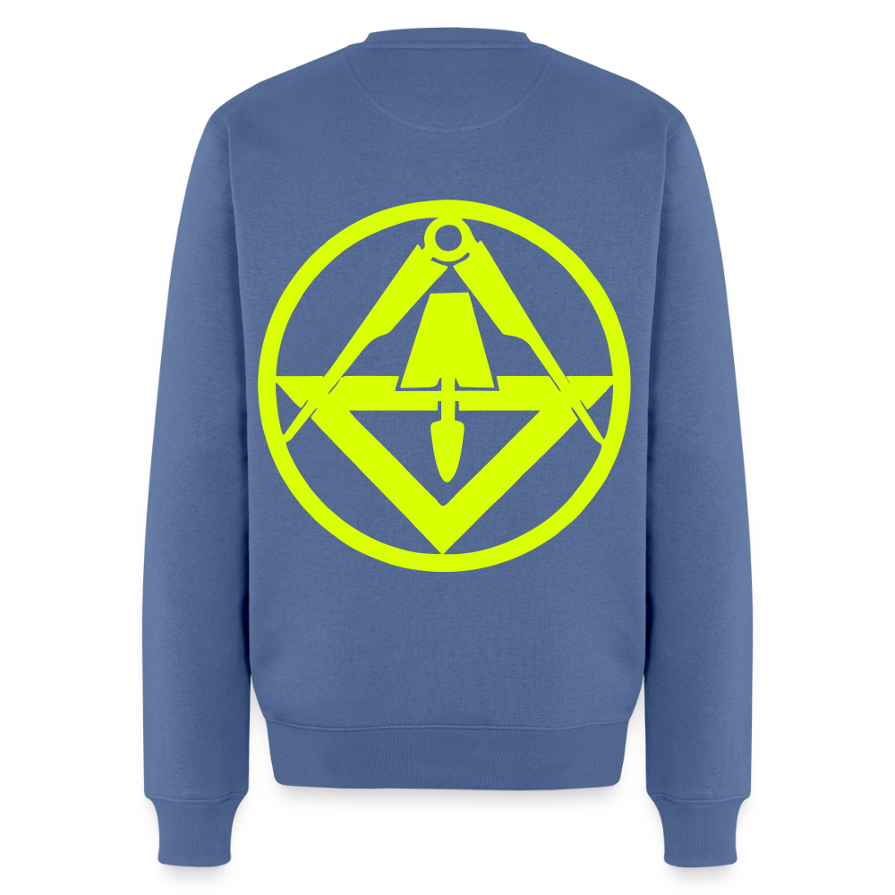 Unisex Premium Pullover "Stuckateur" neongelb Männer Premium Pullover