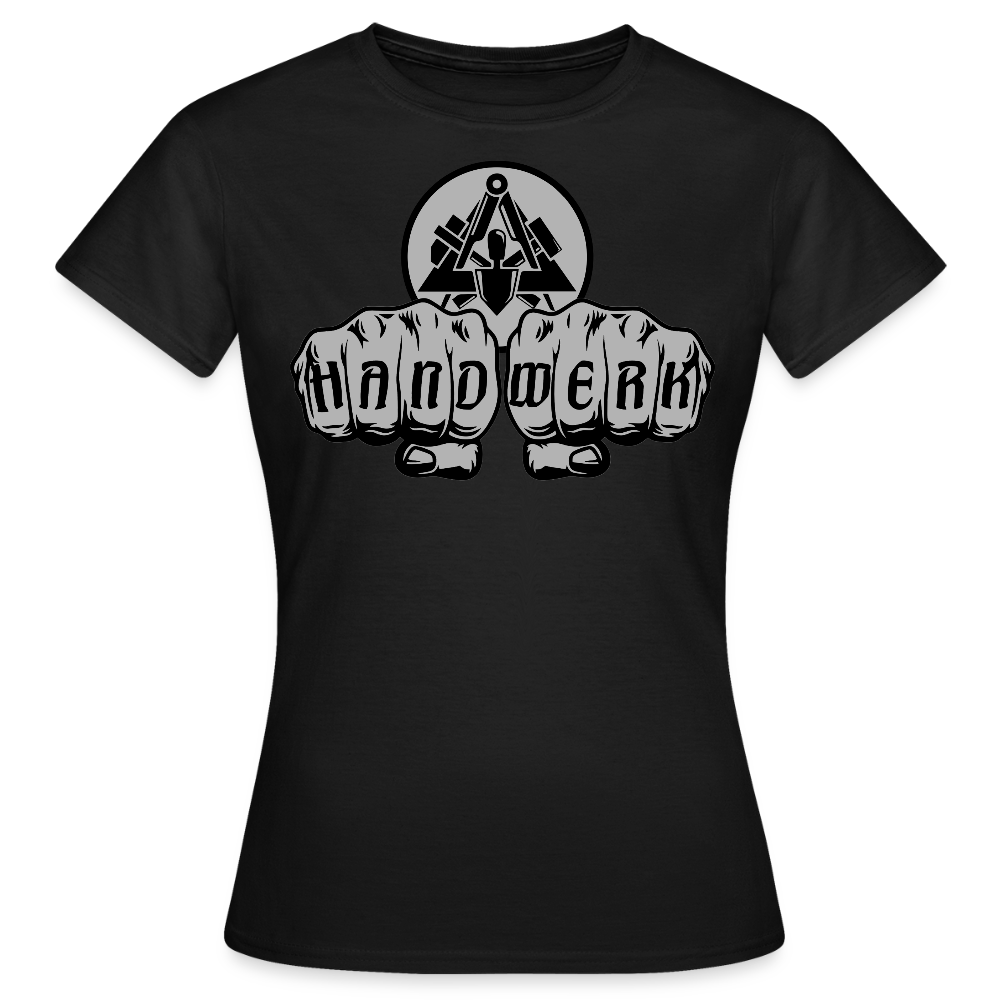 Frauen T-Shirt "Maurer" Schwarz Frauen T-Shirt