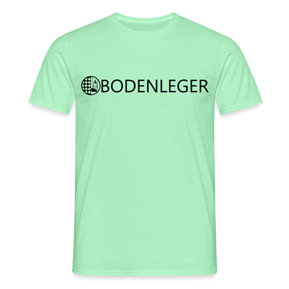 Unisex T-Shirt "Bodenleger" Mintgrün Männer T-Shirt
