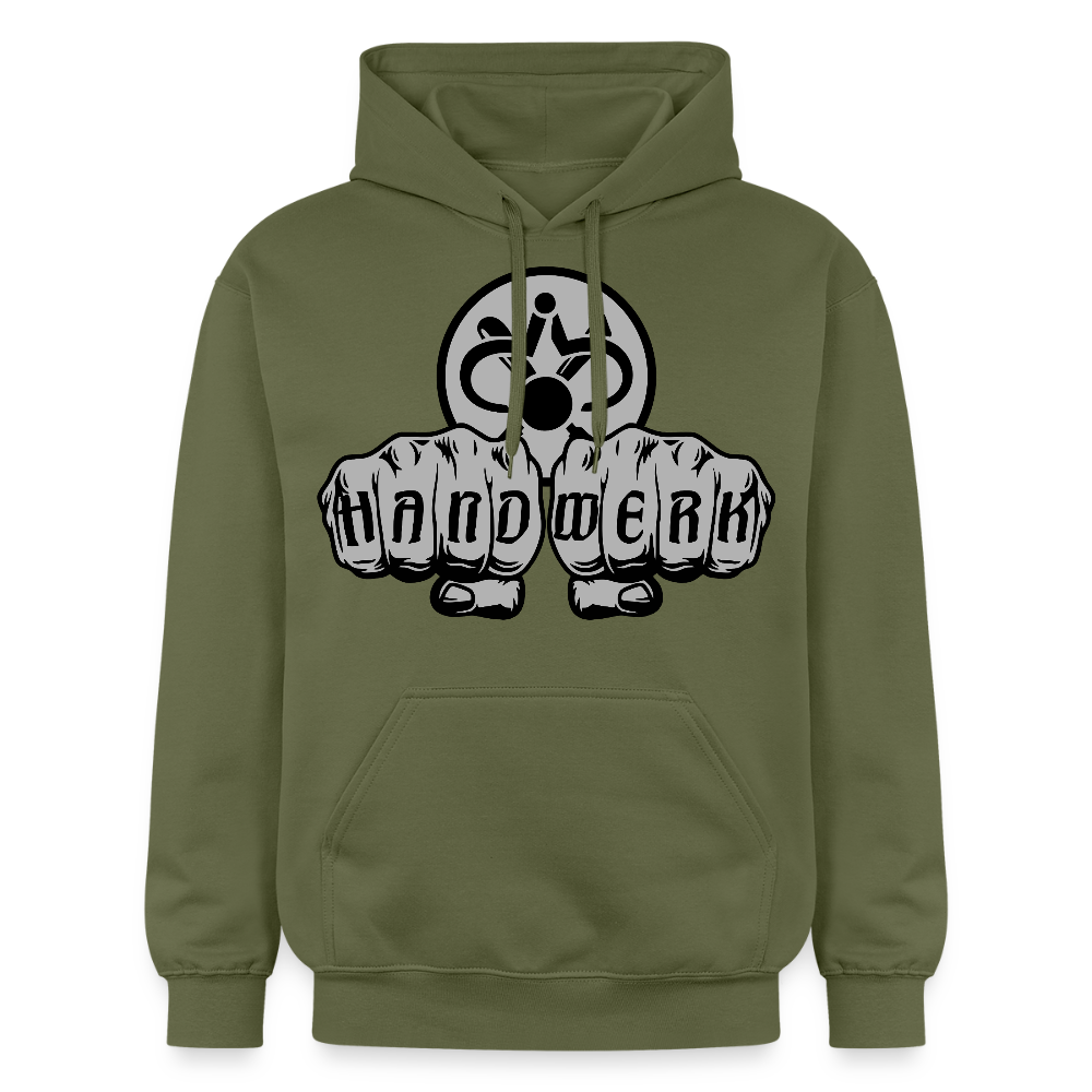 Gildan Unisex Softstyle® "Drechsler" Militärgrün Gildan Unisex Softstyle® Midweight Hoodie