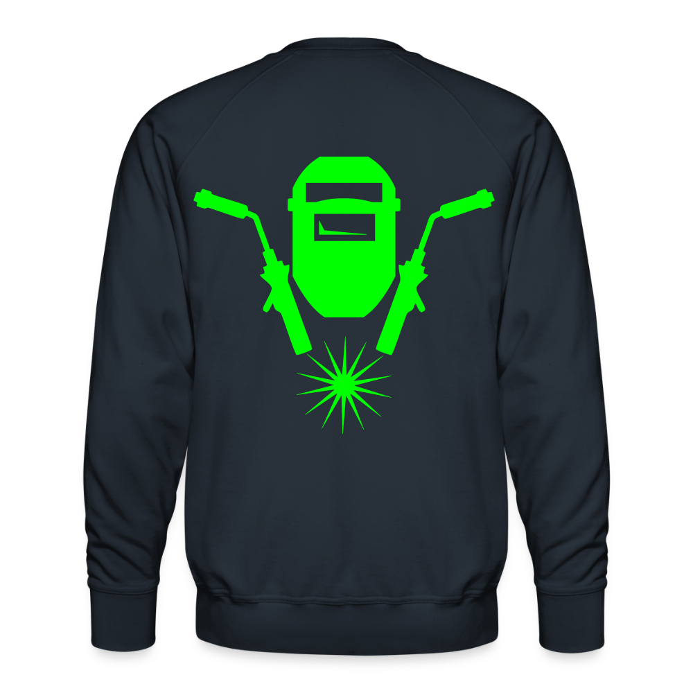 Unisex Premium Pullover "Metallbauer" neongrün Männer Premium Pullover