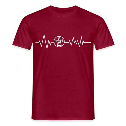 Unisex T-Shirt "Gebäudereiniger" Ziegelrot Männer T-Shirt