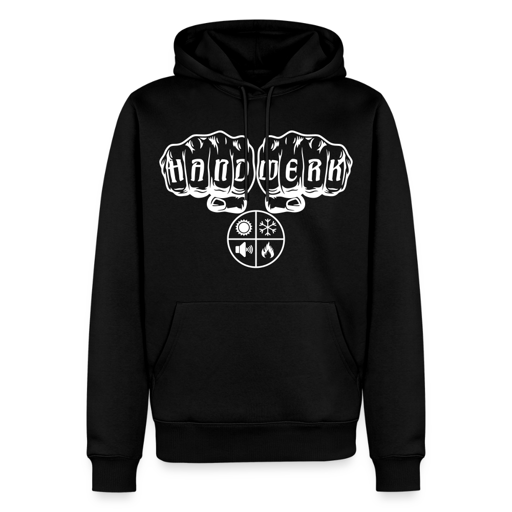 Männer Premium Hoodie "Isolierer" Schwarz Männer Premium Hoodie