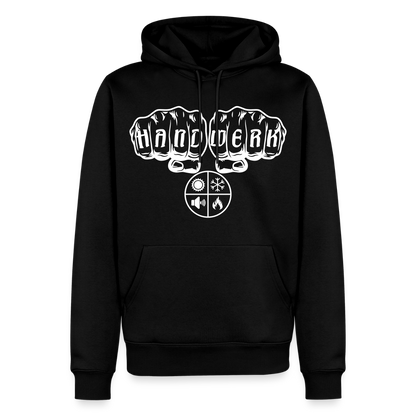 Männer Premium Hoodie "Isolierer" Schwarz Männer Premium Hoodie