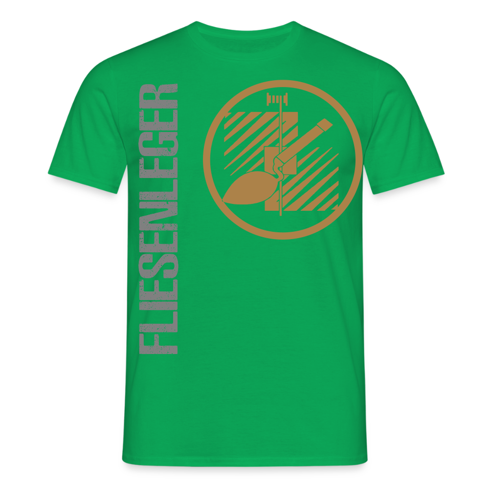 Unisex T-Shirt "Fliesenleger" Kelly Green Männer T-Shirt