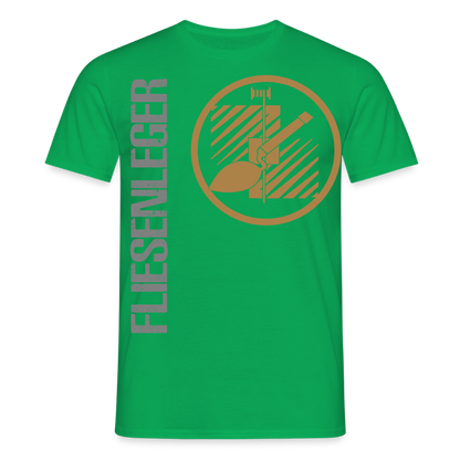 Unisex T-Shirt "Fliesenleger" Kelly Green Männer T-Shirt