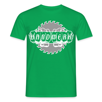 Unisex T-Shirt "Handwerk-SB" Kelly Green Männer T-Shirt