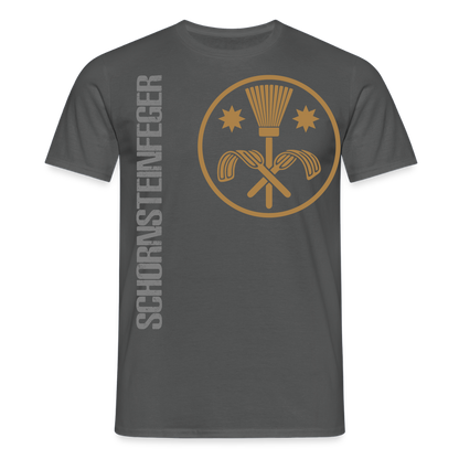 Unisex T-Shirt "Schornsteinfeger" Anthrazit Männer T-Shirt