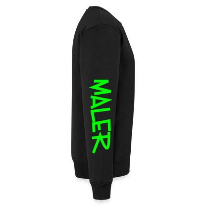 Unisex Premium Pullover "Maler" neongrün Männer Premium Pullover