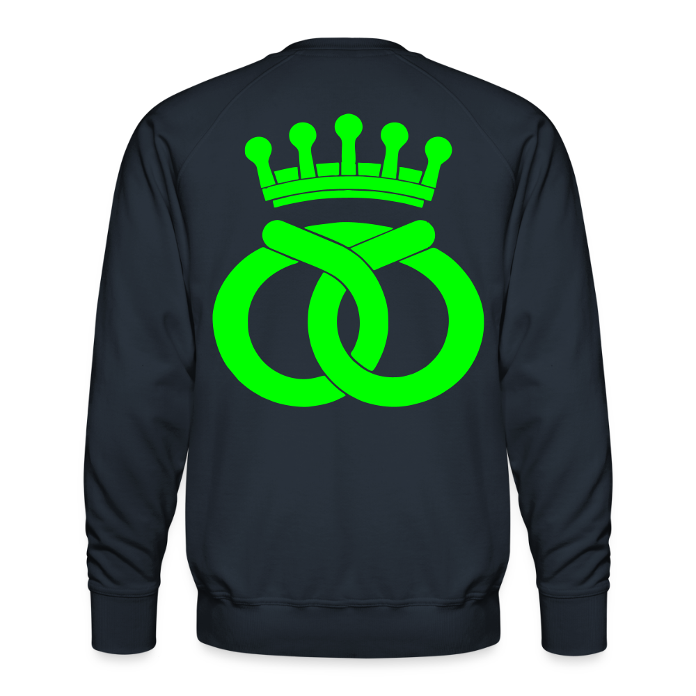Unisex Premium Pullover "Bäcker" neongrün Männer Premium Pullover