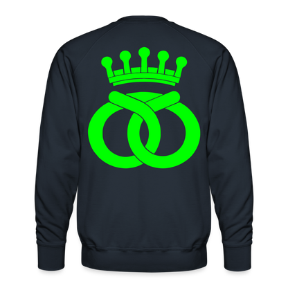 Unisex Premium Pullover "Bäcker" neongrün Männer Premium Pullover