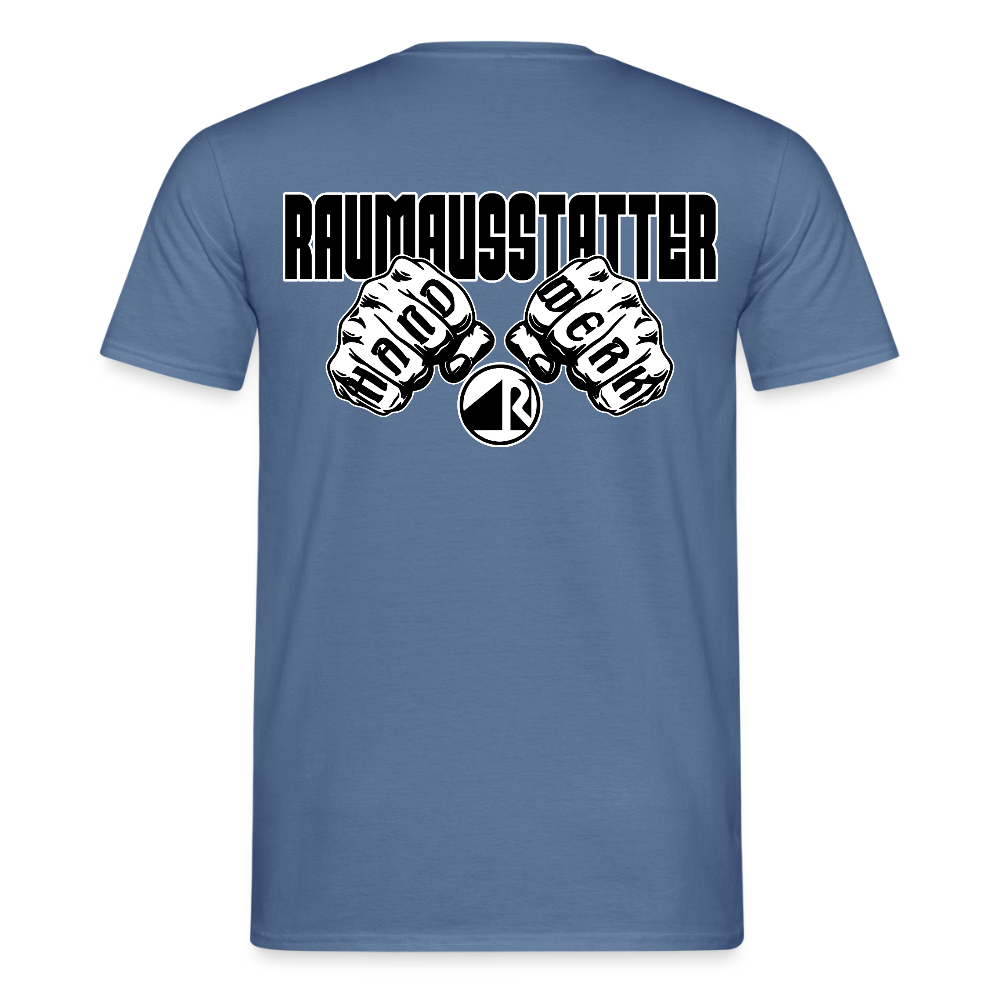 Unisex T-Shirt "Raumausstatter" Taubenblau Männer T-Shirt