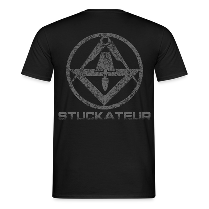 Unisex T-Shirt "Stuckateur" Schwarz Männer T-Shirt