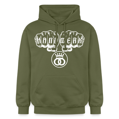 Gildan Unisex Softstyle® "Bäcker" Militärgrün Gildan Unisex Softstyle® Midweight Hoodie