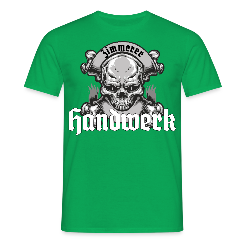 Unisex T-Shirt "Skull-Zimmerer" Kelly Green Männer T-Shirt