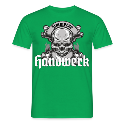 Unisex T-Shirt "Skull-Zimmerer" Kelly Green Männer T-Shirt
