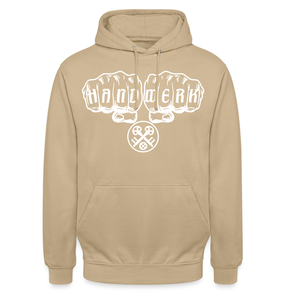 Unisex Hoodie "Schlosser" Beige Unisex Hoodie