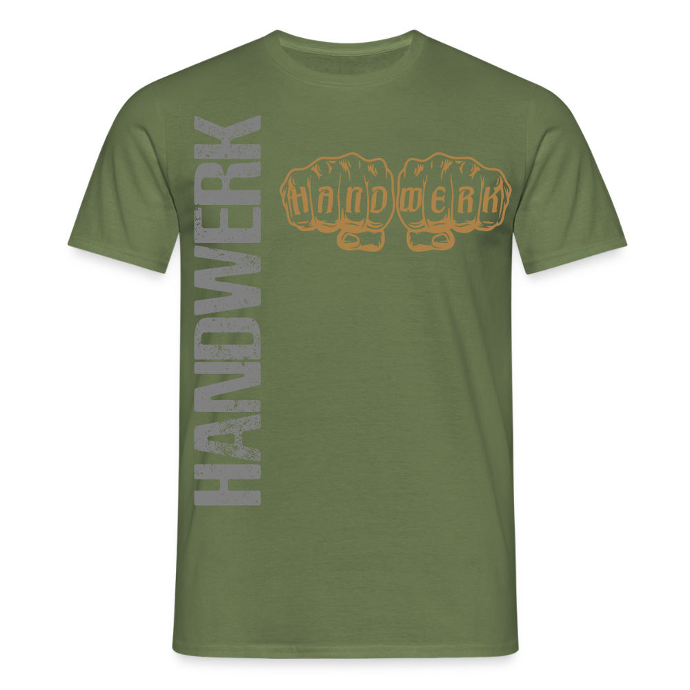 Unisex T-Shirt "Handwerk24" Militärgrün Männer T-Shirt