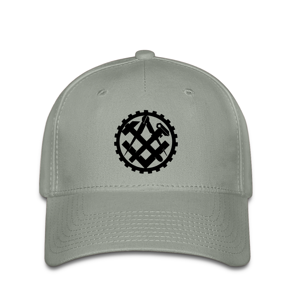 Flexfit Cap "Mechaniker" Grüngrau Flexfit Cap