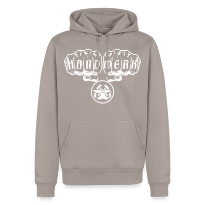 Männer Premium Hoodie "Metallbauer" Taupe Männer Premium Hoodie